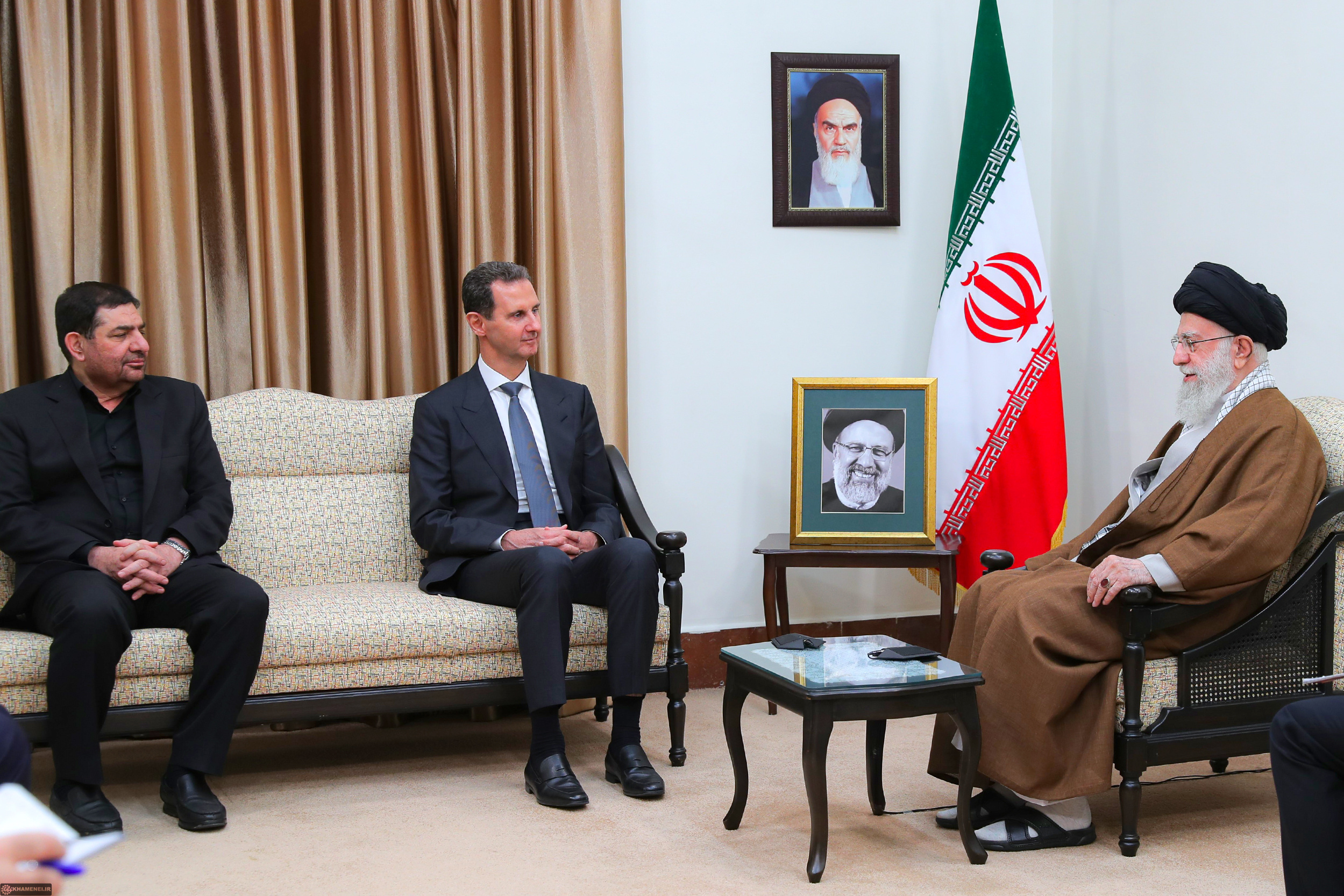 Meeting a Syrian delegation, 2024